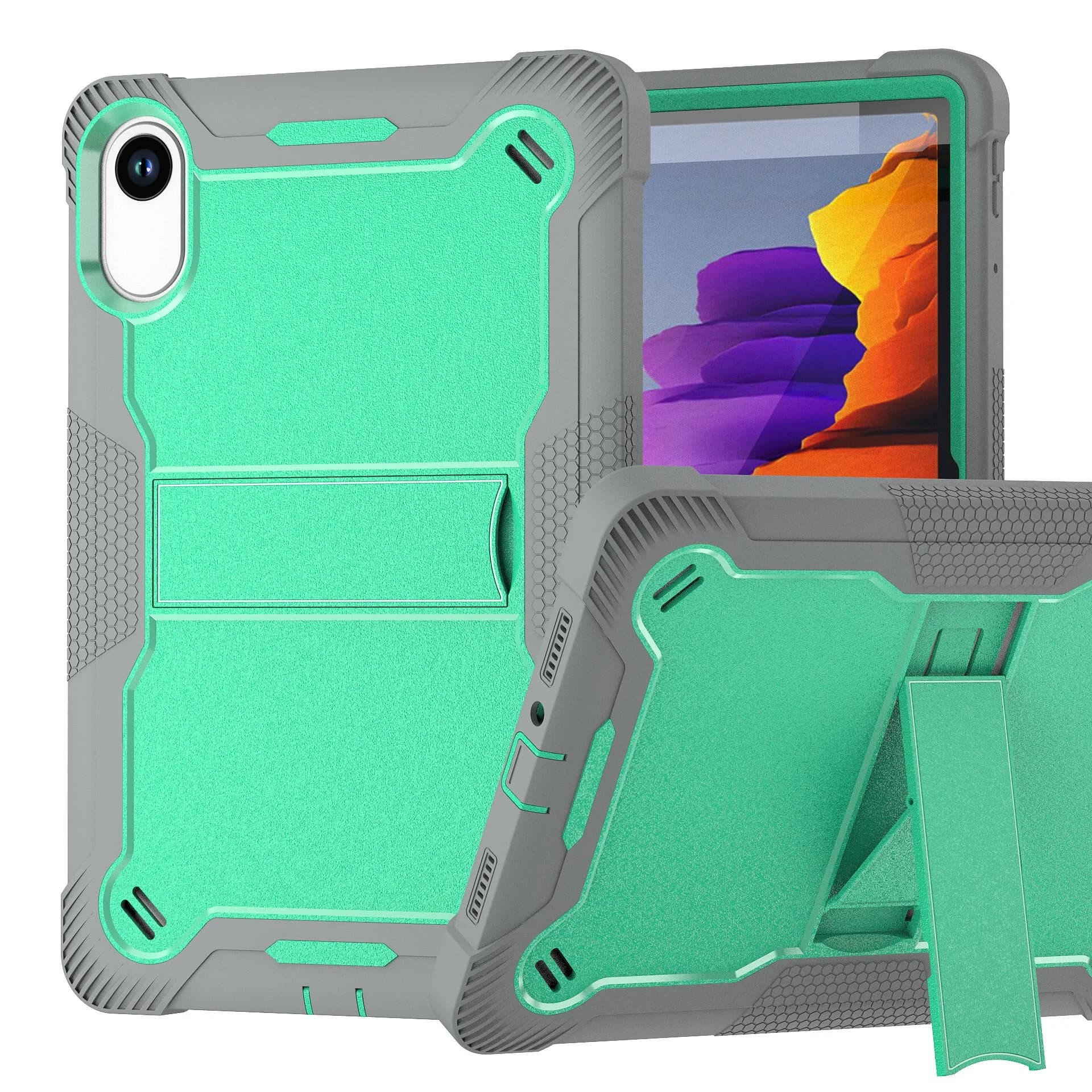 Funda armadura para Xiaomi Redmi Pad 2 2025 Pad2 11 pulgadas modelo 25040RP0AG antideslizante con soporte incorporado cubierta híbrida a prueba de