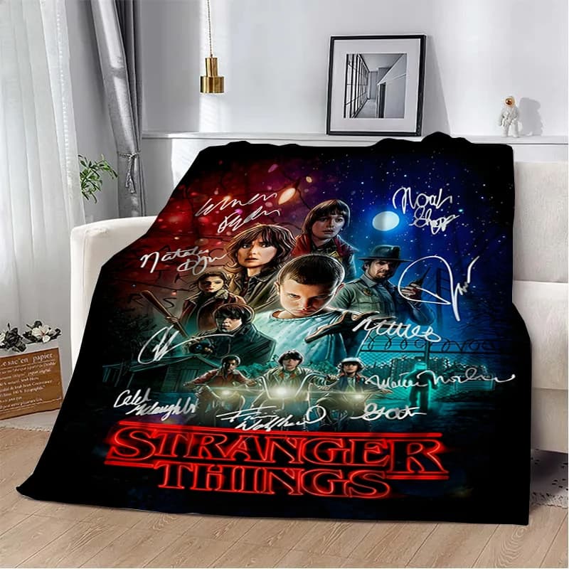 Manta de Franela Cálida con Diseño Personalizado de Terror y Thriller Impresa en 3D, para Sala de Estar, Sofá, Camping, Picnic, Regalos Navideños