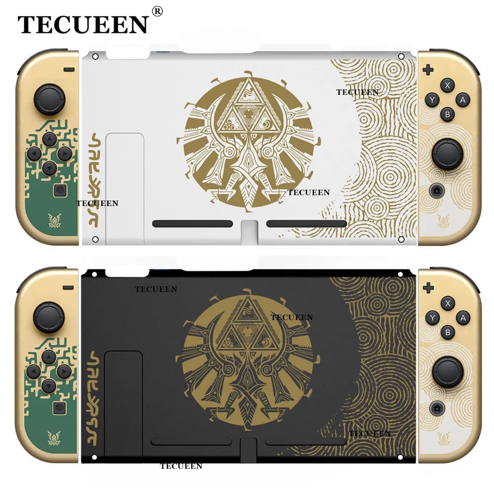 Carcasa de repuesto de edición limitada para Nintendo Switch, carcasa trasera, piezas de reparación DIY