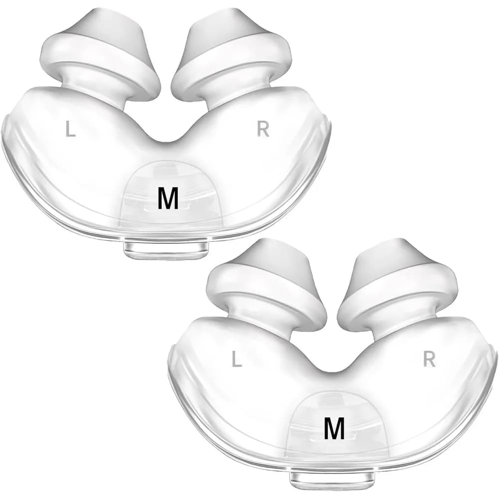Almohadilla nasal de repuesto para ResMed Airfit P10, compatible con el marco original. Silicona ultrasuave, accesorio de repuesto para CPAP.