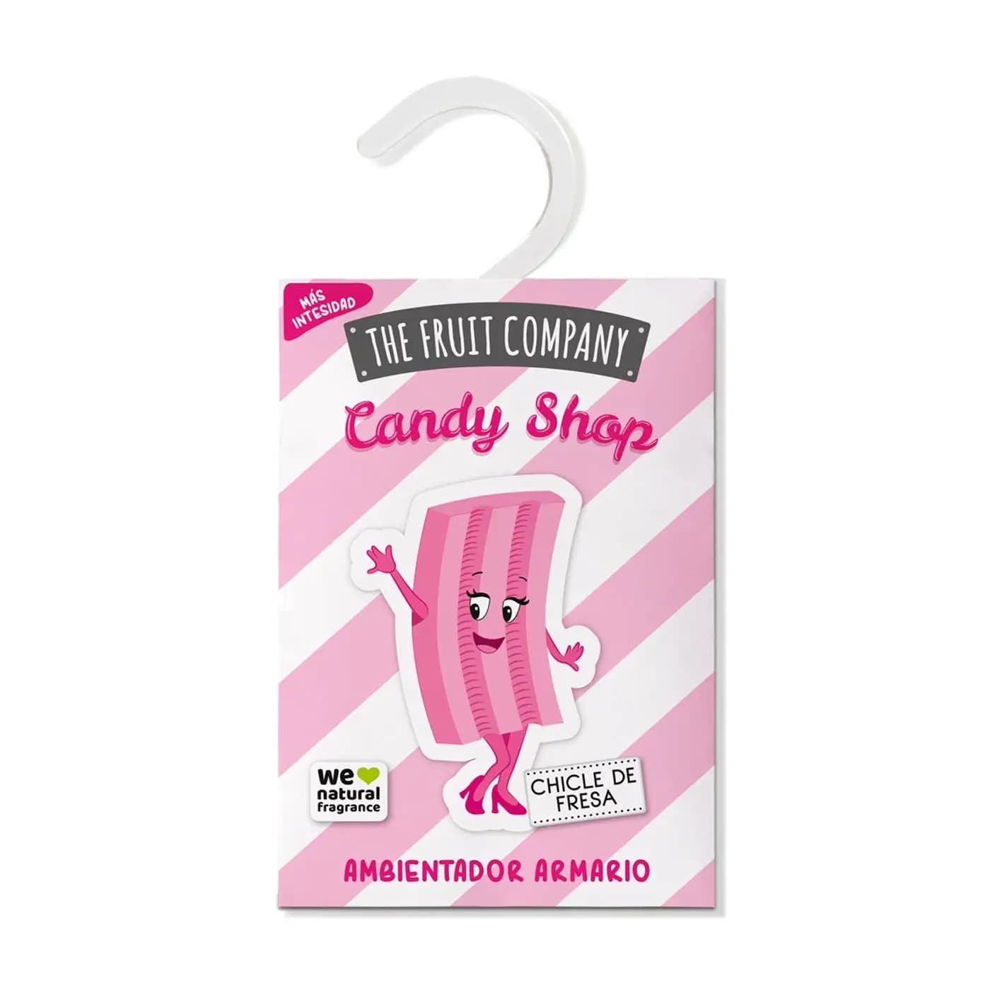 PACK DE 3 The Fruit Company  Ambientador Armario con Chicle de Fresa Candy Shop