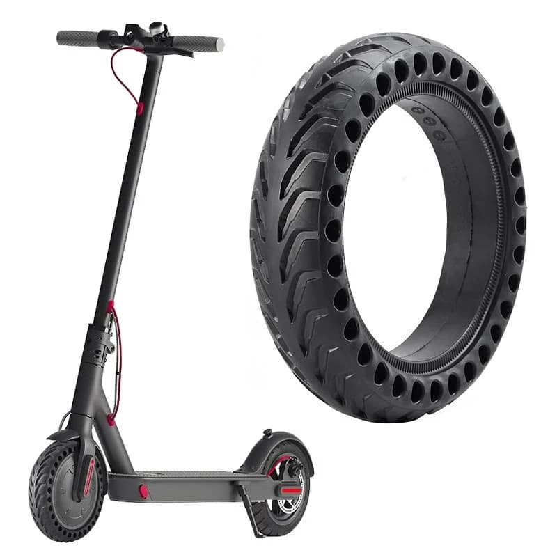 Neumático sólido de 8,5 pulgadas, neumático de panal amortiguable de 8 1/2x2 para patinete eléctrico Xiaomi M365 Pro Pro2 1S Mi3, neumático de