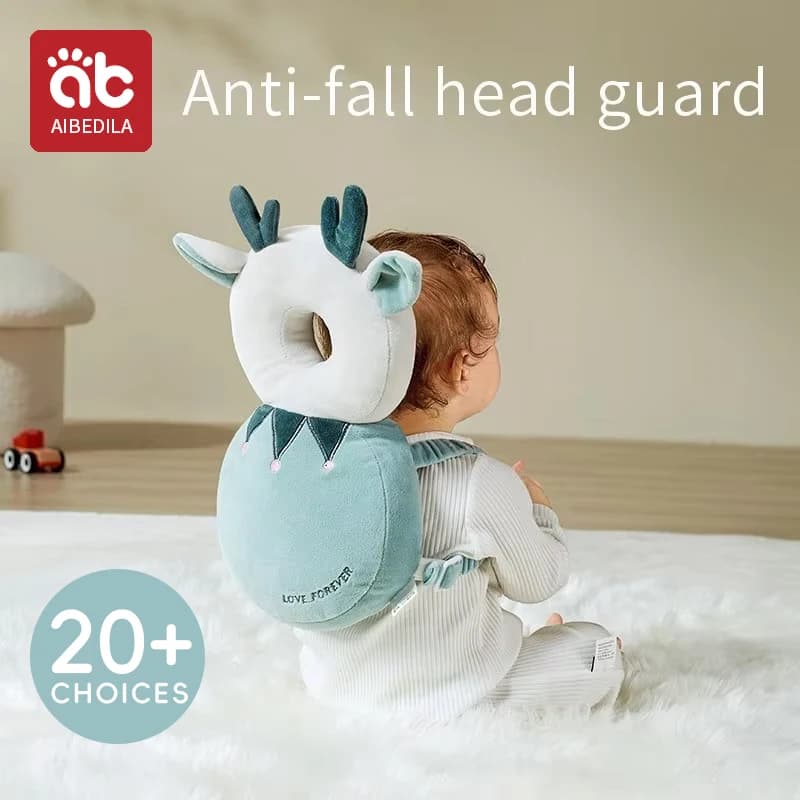 AIBEDILA-Cojines de reposacabezas de protección para la cabeza del bebé, artículos para el cuidado del bebé recién nacido, ropa de cama,