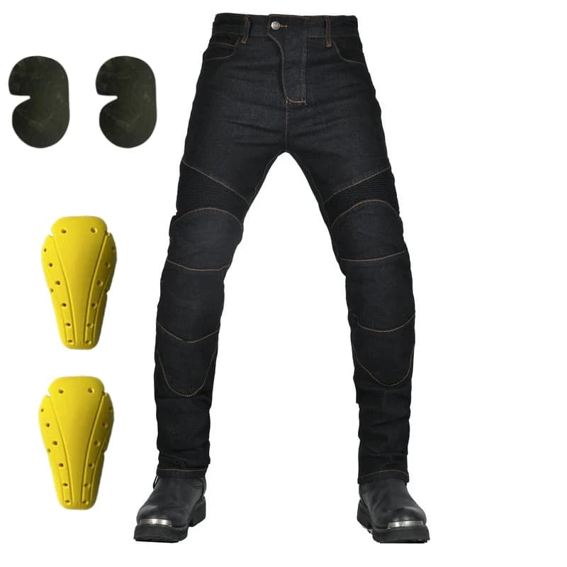 Nuevos pantalones de motocicleta, pantalones vaqueros de montar, anticaída, pantalones clásicos de motociclista, pantalones de carreras para todas