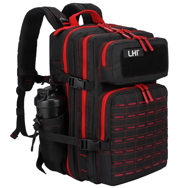Mochila de gimnasio LHI 25L/35L/45L, bolsa táctica para atleta, deportes, Fitness, ejercicio, entrenamiento, mochila de viaje de fin de semana con