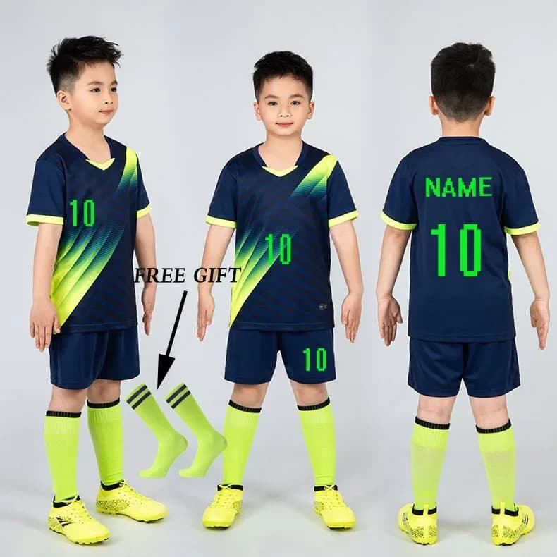 Camiseta de fútbol para niños, chándal, uniformes deportivos de fútbol para niños, kits de ropa deportiva para jugar a la pelota, chaleco, traje