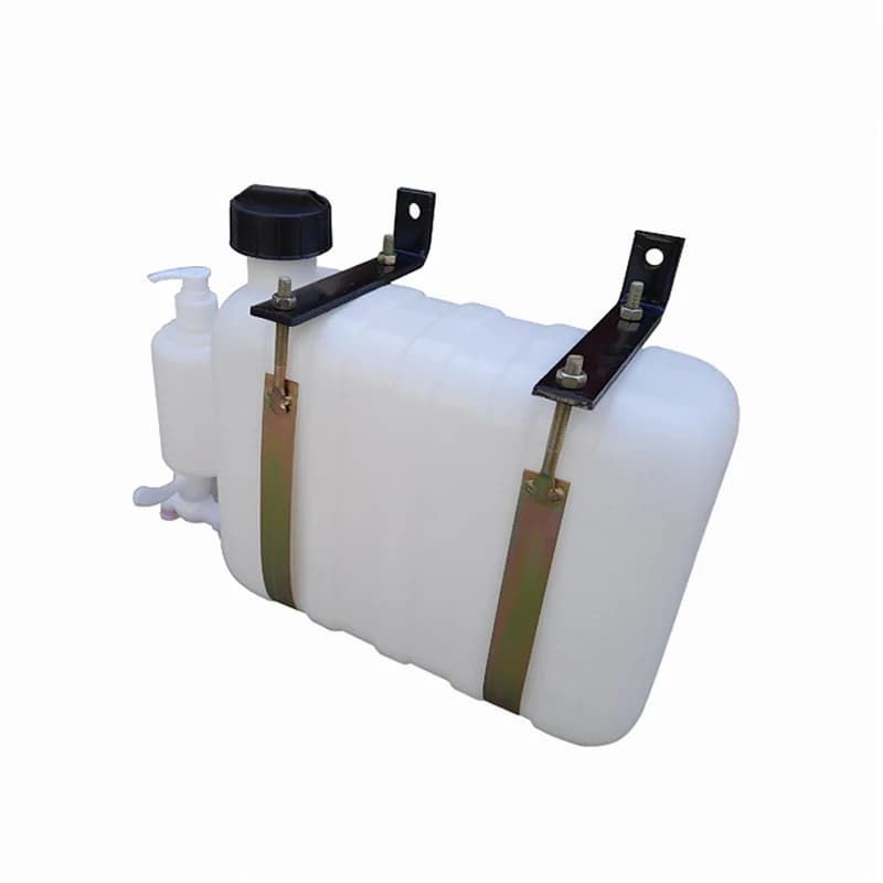 Tanque de retención de agua dulce de 9L, accesorio para remolque de camión, RV, tanque de almacenamiento de agua montado en coche, adecuado para