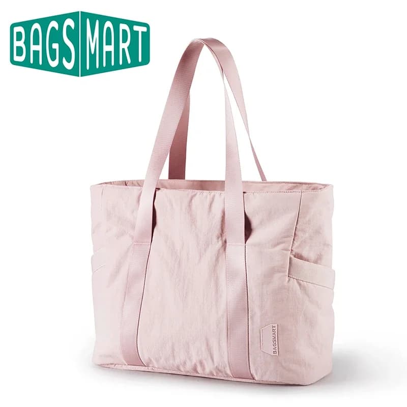 BAGSMART Bolsa Tote para Mujeres de Gran Capacidad Bolsa de Hombro Bolsa Cruzada Bolso de Mano para Estudiantes Universitarias Bolsa de Compras para