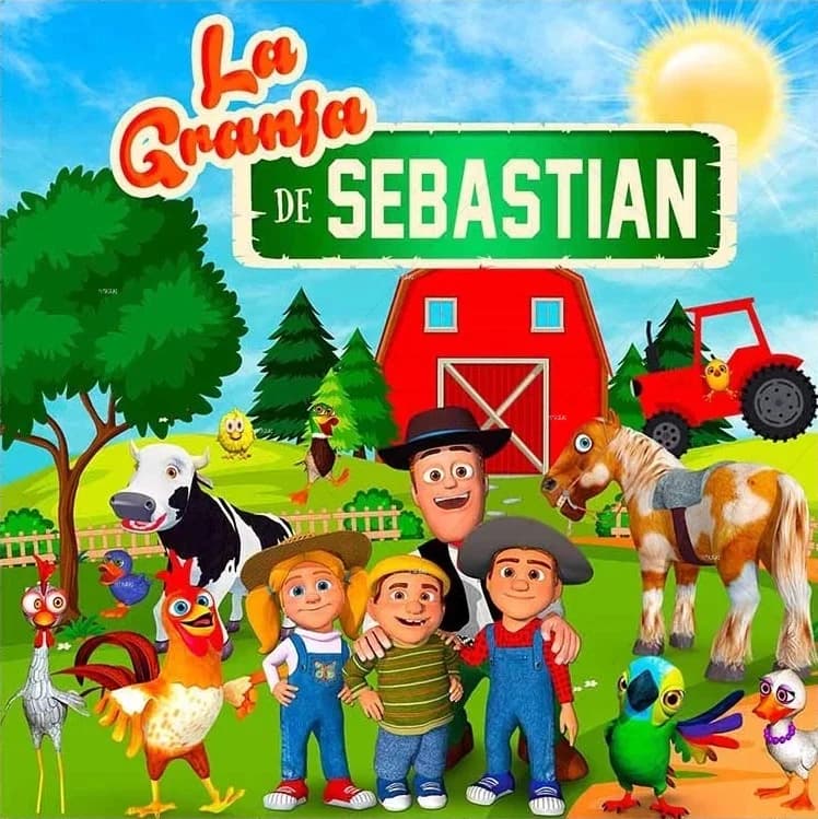 Fondo fotográfico personalizado De hierba verde, granero, Animal, Tractor, vinilo, La Granja De Zenon, estudio fotográfico, niños, primer