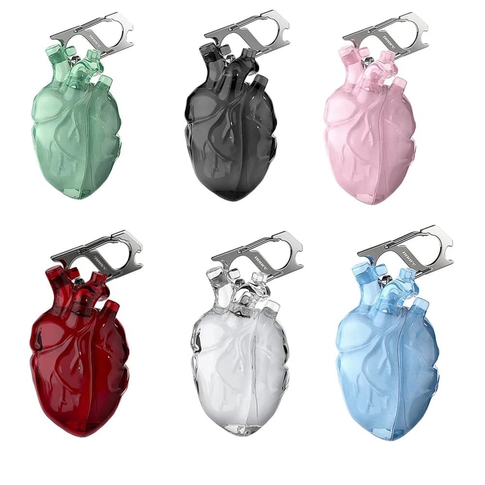 Cool Heart funda para auriculares para Airpodspro1/2 Airpods 4 3 funda roja personalizada 3D Gel de sílice líquido funda para auriculares