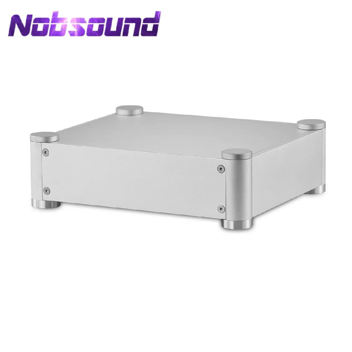 Caja Metálica de Aluminio para Amplificador de Audio, Carcasa para Preamplificador, Marca Return-Douk Audio Nobsound
