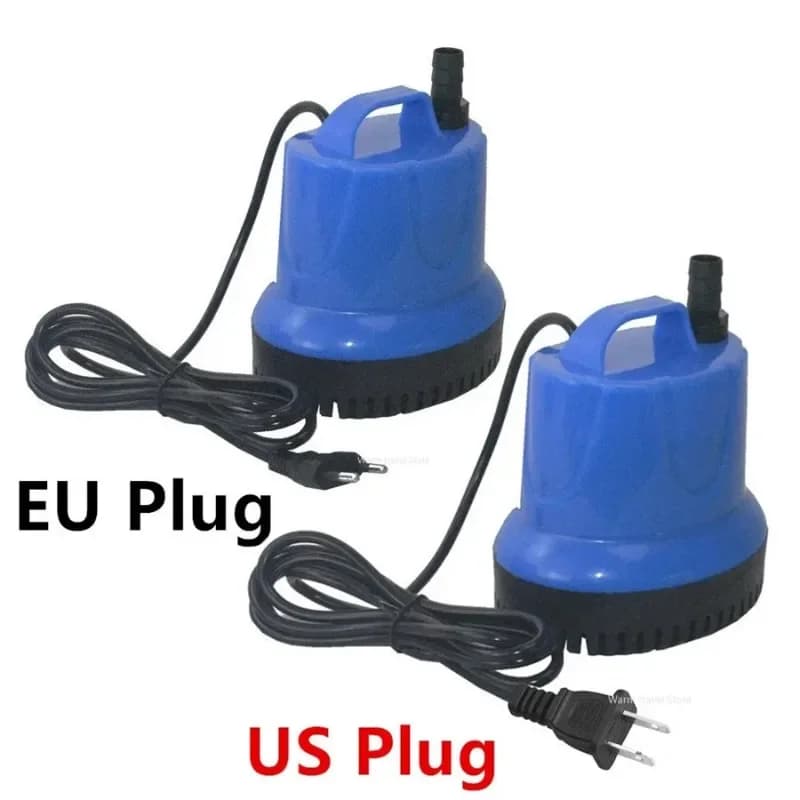 Bomba de agua sumergible 3 en 1 para jardín, acuario, fuente, Rocalla, fondo, succión, AC 110V, 220V, 5W-115W