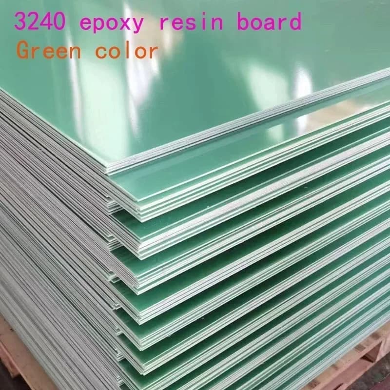 Tablero de resina epoxi 3240, fibra de vidrio FR4, hoja de fibra de vidrio, placa epoxi verde, junta aislante de espesor 0,5/1/1,5/2/3mm