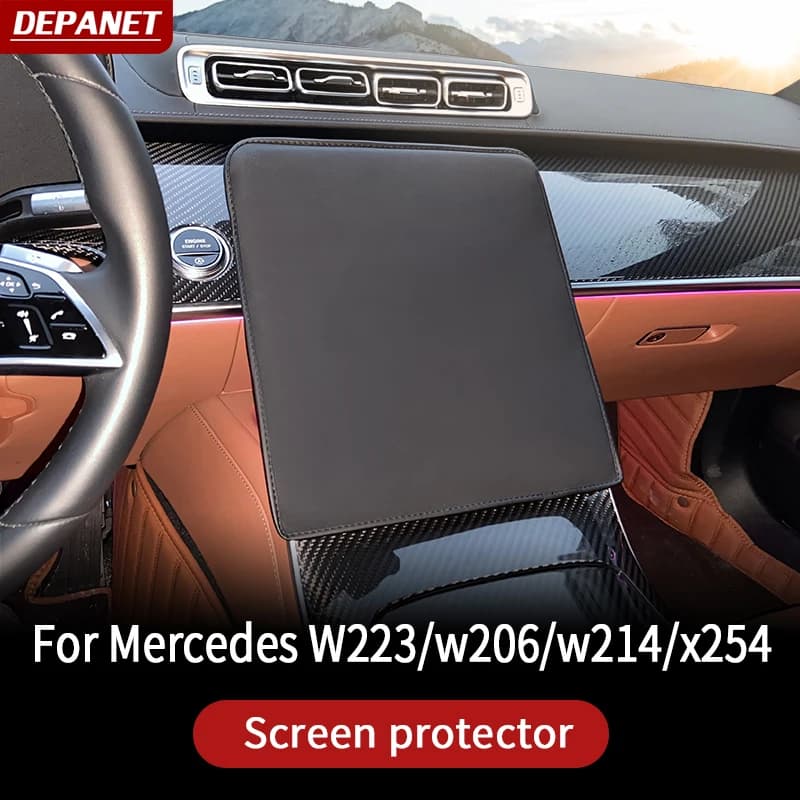 Protector de navegación para Mercedes w223 S series w206 Clase E w214 w254 glc 2021 2022 2023 cubiertas embellecedoras amg suministros Accesorios