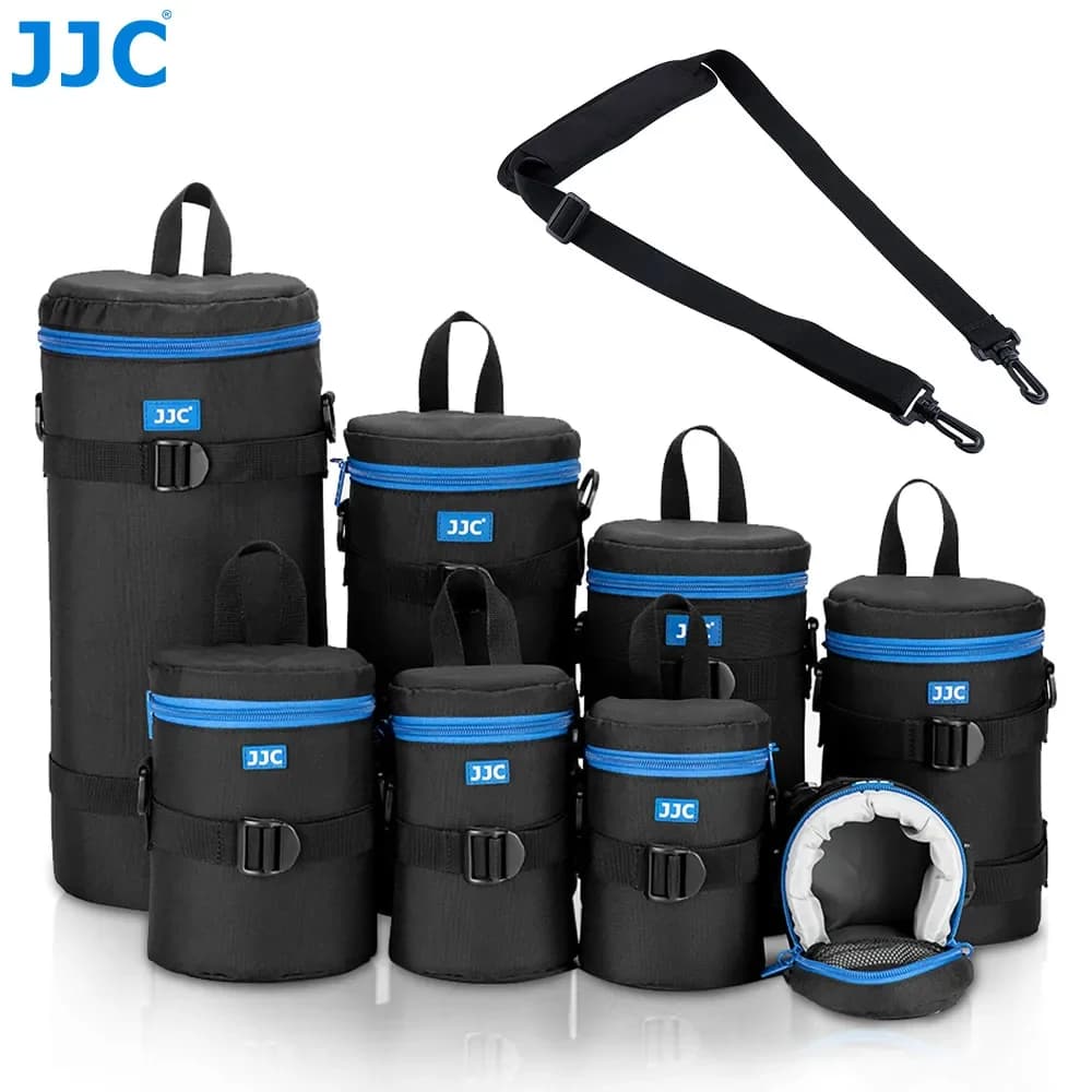 Bolsa de Lente de Cámara de Lujo JJC, Estuche para Lentes Canon, Nikon, Sony, Olympus, Fuji, Accesorios de Fotografía DSLR, Bolsa de Hombro, Mochila