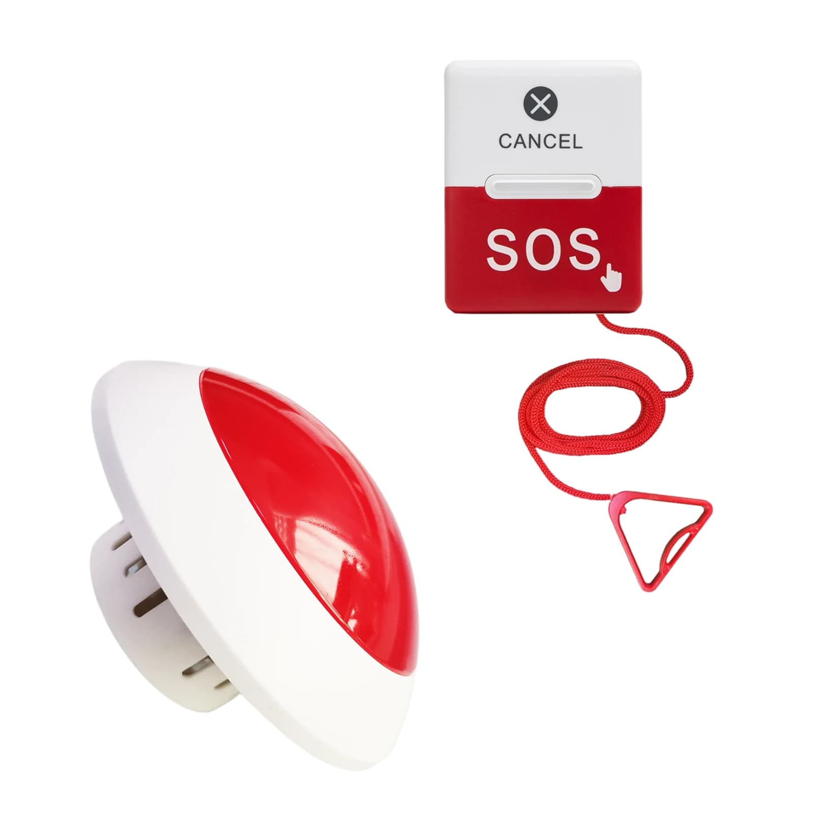 Ycall botón de llamada SOS para ancianos, campana de luz para pacientes, sistema de alerta de enfermera, soporte para ancianos, del hogar,