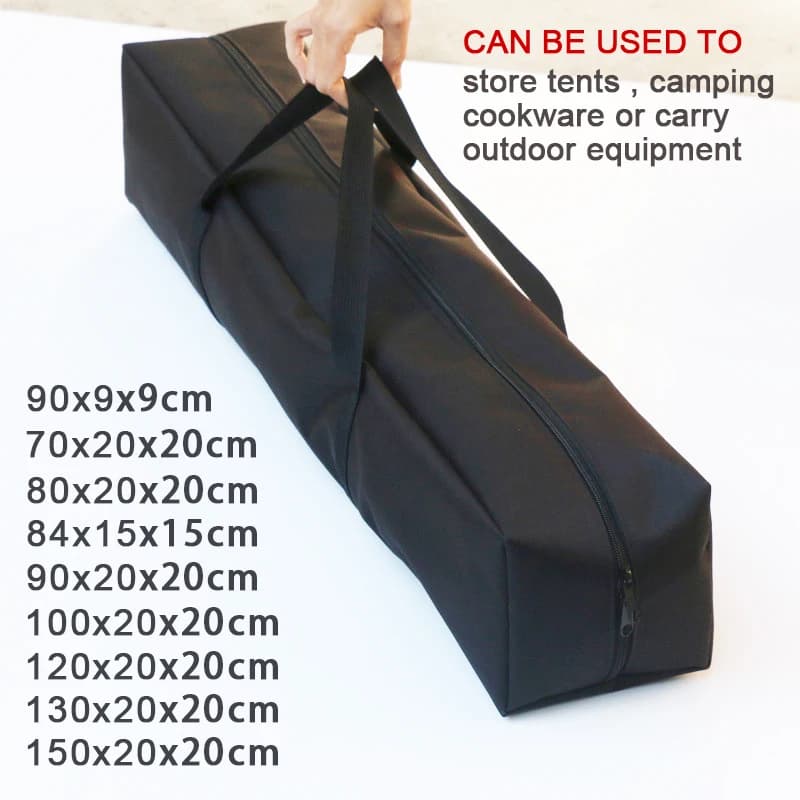 Bolsa de almacenamiento para acampar al aire libre, dosel de lona, bolsa para poste, tienda de campaña, bolsa de almacenamiento, bolso de Picnic de