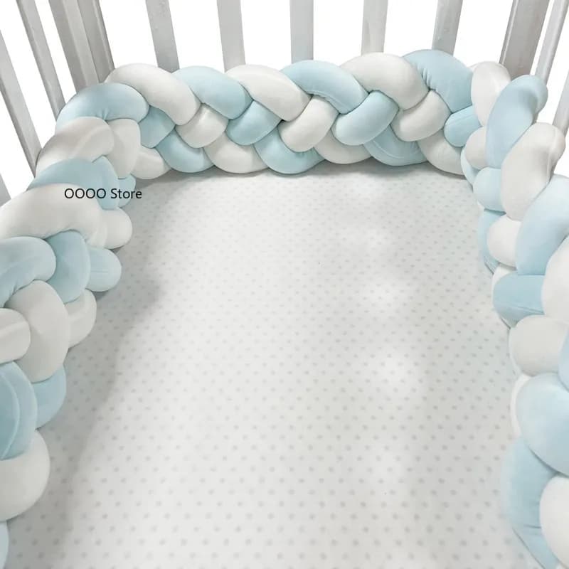 Cojín Decorativo de Tela para Habitación, Hecho a Mano, con Nudos y Trenzas, Suave, de 2-4 Metros, Apto para Bebés