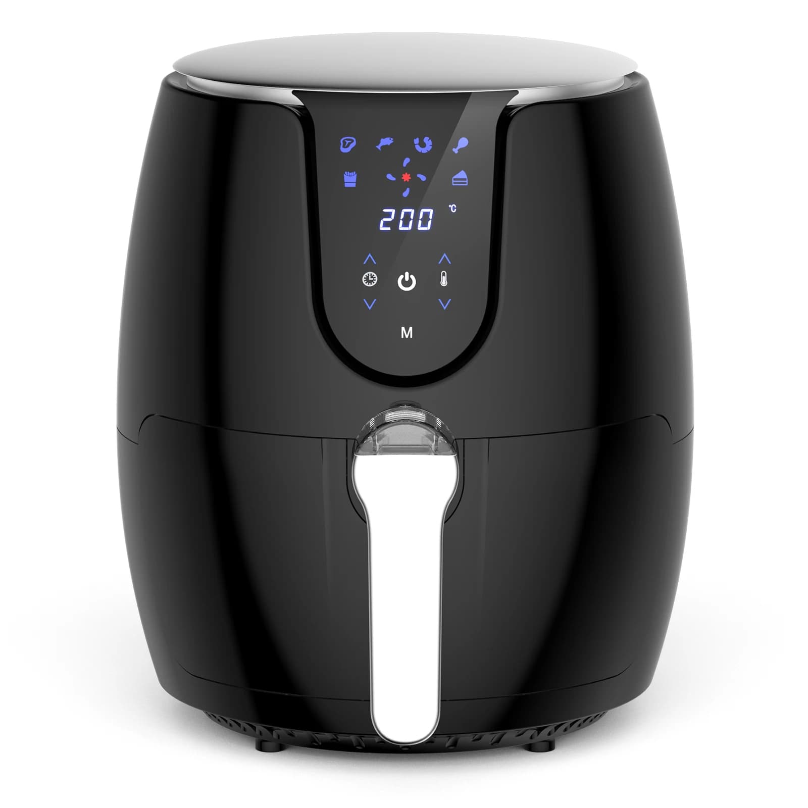 Freidora de Aire 3.5L 12 en 1 1500W - 6 Funciones (Tostar, Freír con Aire, Asar, Deshidratar) - Cesta apta para lavavajillas - Compacta 30cm