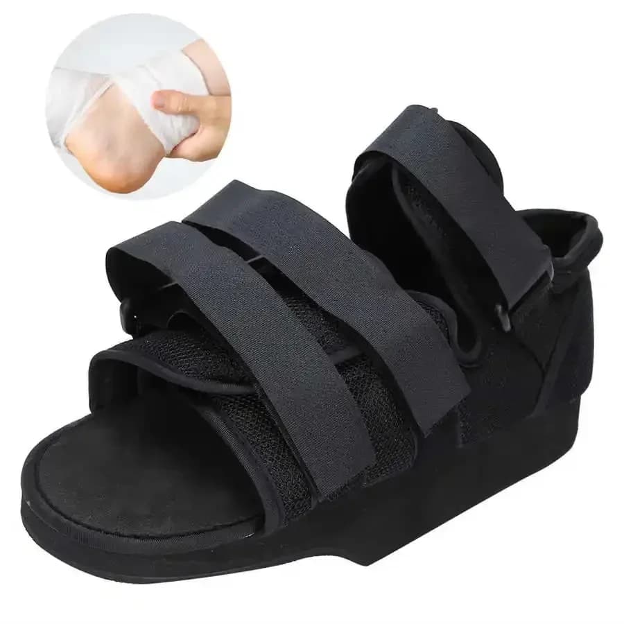 Zapato postoperatorio, cuña frontal, bota de descarga, Protector ortopédico para cirugía, dedos en martillo, juanete, punta rota, recuperación de