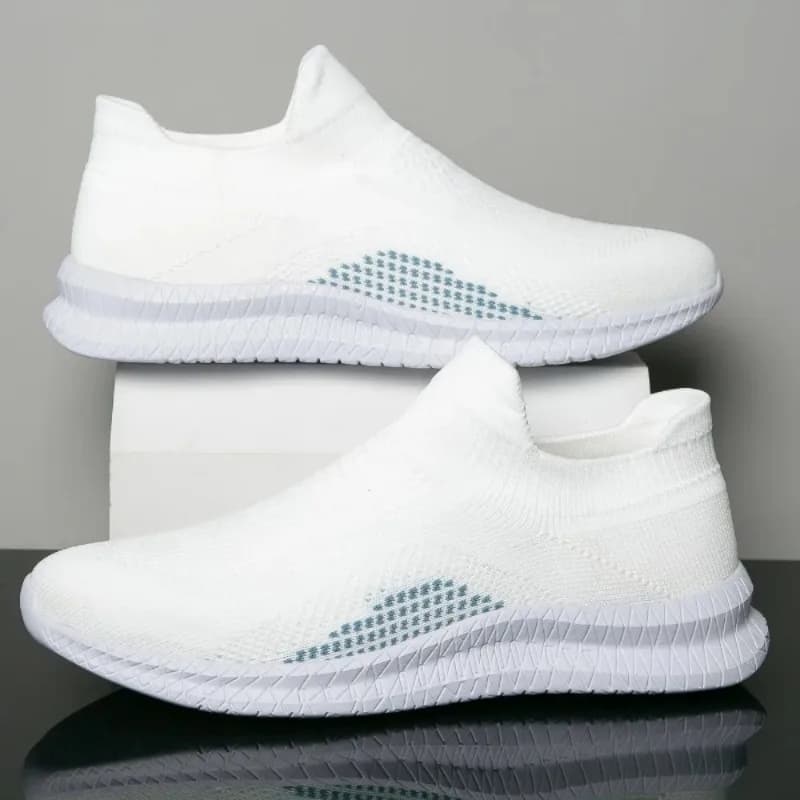 Zapatillas nuevas para hombre, zapatillas para correr, transpirables, para deportes al aire libre, zapatillas ligeras para hombre, cómodas zapatillas
