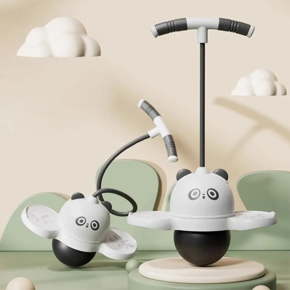 Juguete de equilibrio de Panda de altura larga para niños, pelota de salto de Panda de entrenamiento de equilibrio, crecimiento de niños, más alto,
