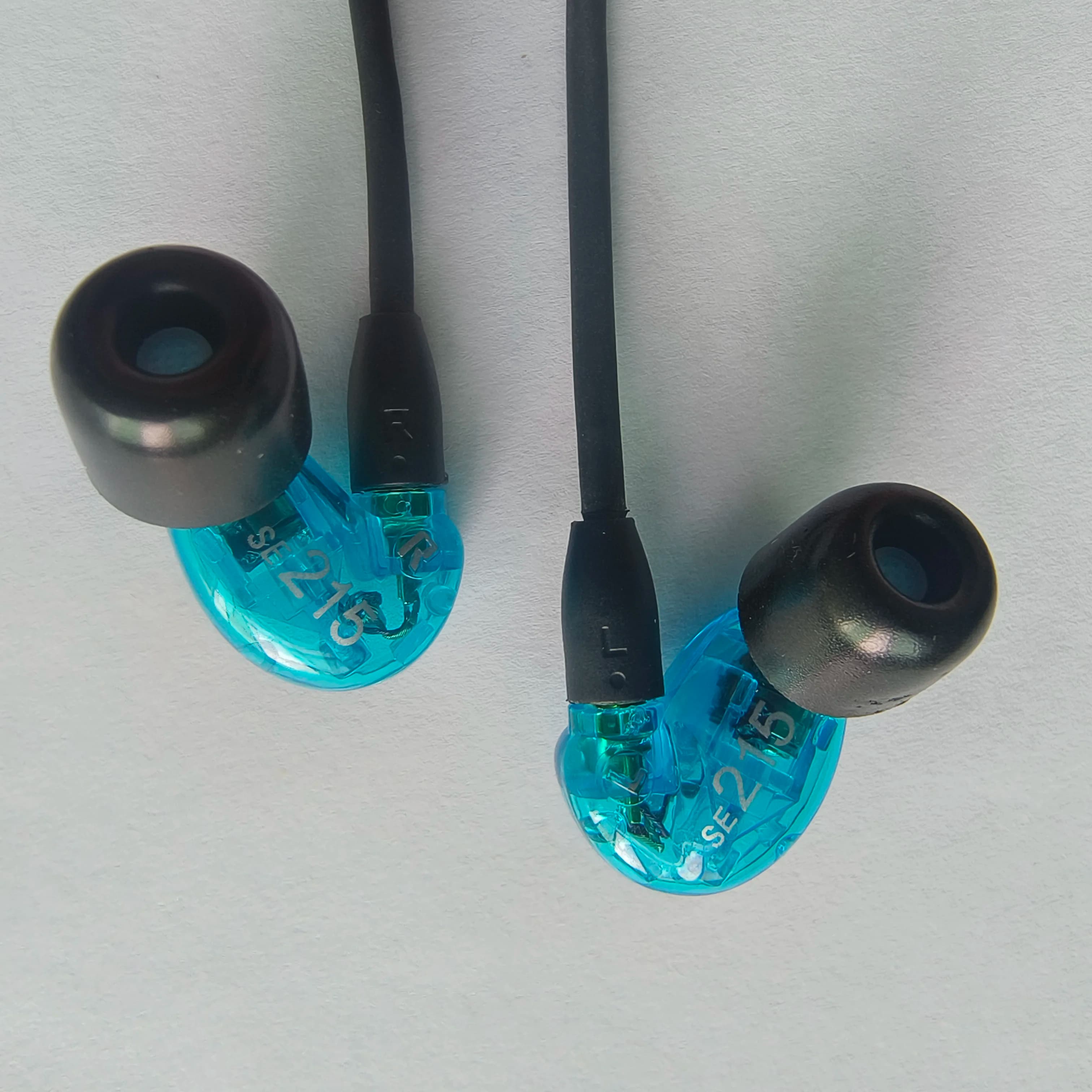 Auriculares de marca SE215, auriculares estéreo de alta fidelidad con cancelación de ruido, auriculares internos se215 de 3,5 MM, auriculares con