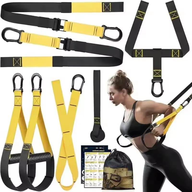 Cinturón de entrenamiento de suspensión de P3-Trx, banda de tensión para Fitness en casa, banda de resistencia de cuerda de tensión, sistema de