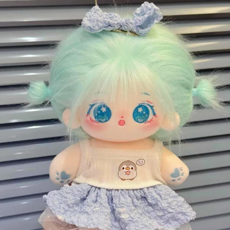 Figura de estrella Kawaii de 20cm, muñeco de constelación de Anime Idol, muñeco de algodón de peluche que puede cambiar ropa, colección de Fans,