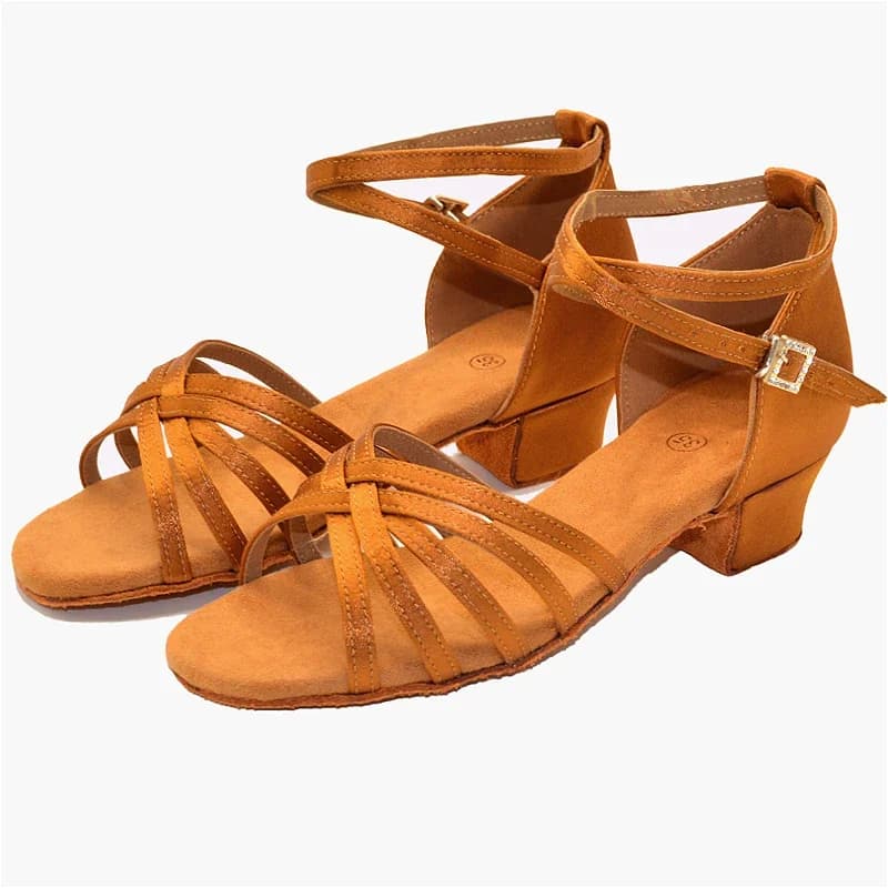 Zapatos de baile para niñas, zapatos de salón latino para niños/niños, Tango, Salsa, zapatos de baile latino, zapatos de entrenamiento de Salsa de