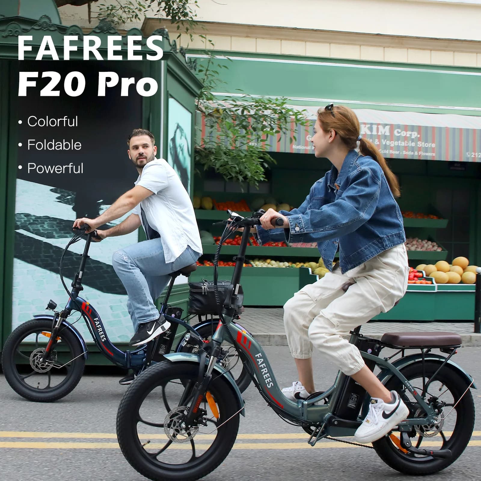 Fafrees F20 Pro bicicleta eléctrica plegable 250W 36V18Ah batería 20 pulgadas bicicleta de montaña bicicletas eléctricas gruesas al aire libre