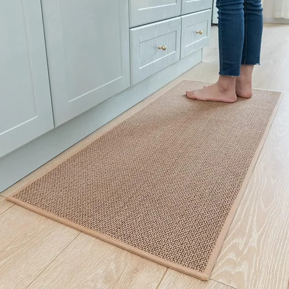 Alfombras y tapetes de cocina, alfombras absorbentes lavables antideslizantes para cocina, parte delantera del fregadero, alfombrillas de cocina para