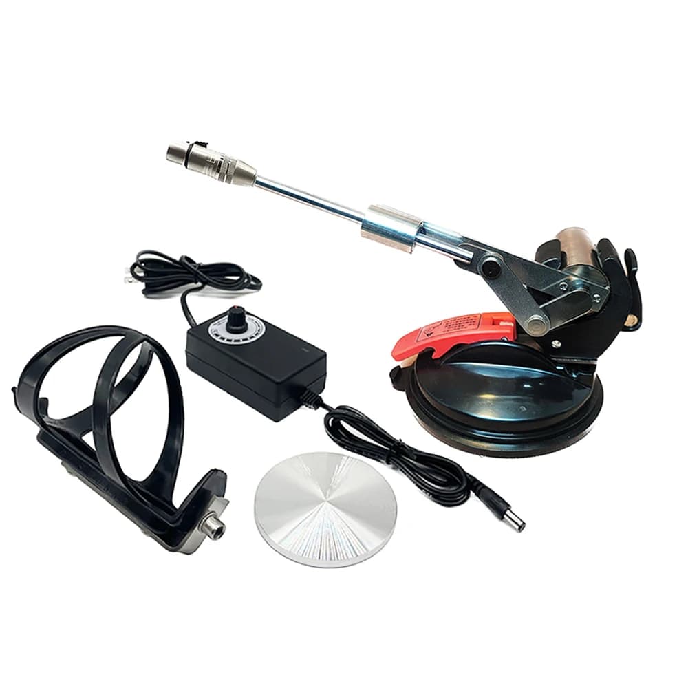Mini actuador lineal telescópico de 24V, conector 3XLR, ventosa, acelerador lineal de 45mm de carrera, Motor de mecanismo alternativo