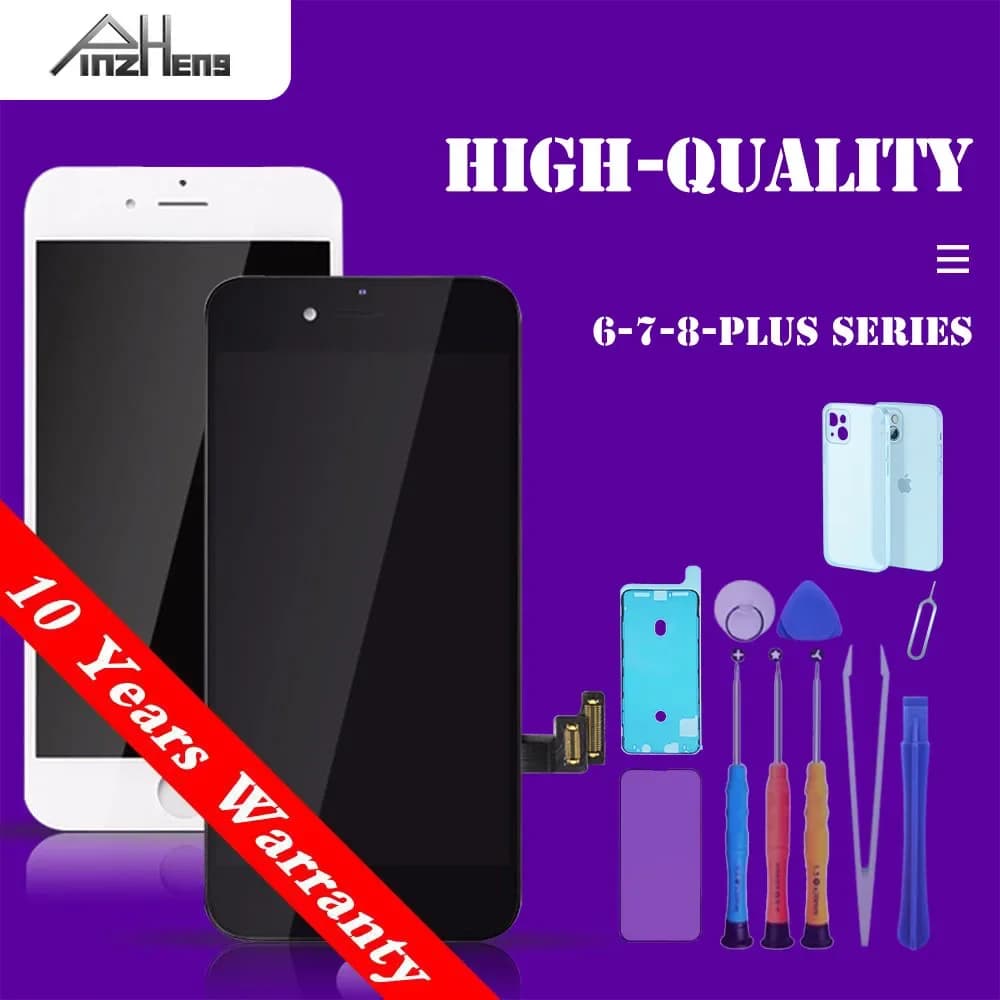 PINZHNEG alta calidad INCELL LCD OEM para iPhone 8 PLUS 6 pantalla 7 Plus 6S SE 2020 pantalla de repuesto 10 años de garantía