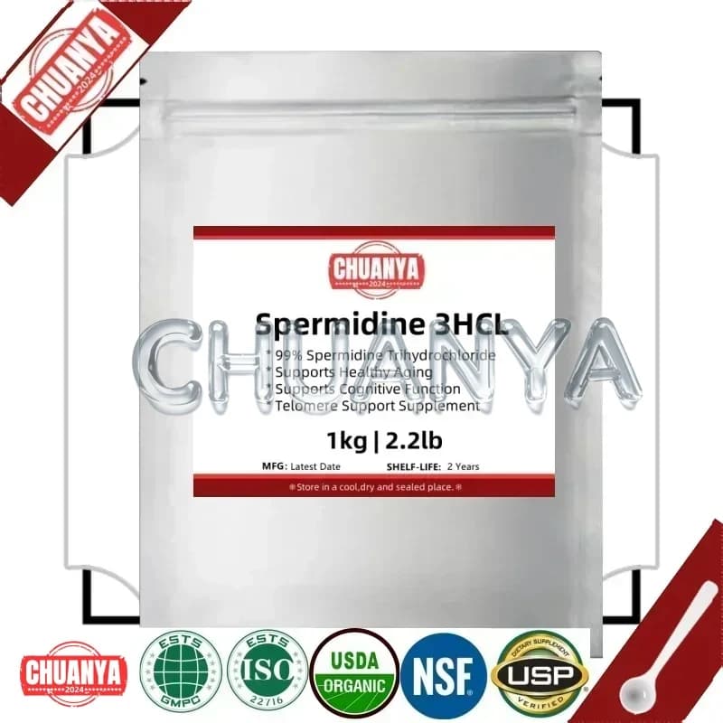 Polvo de espermin 99% personalizado DIY global; embalaje de papel de aluminio Spermidine 3 H C J L para entrega rápida