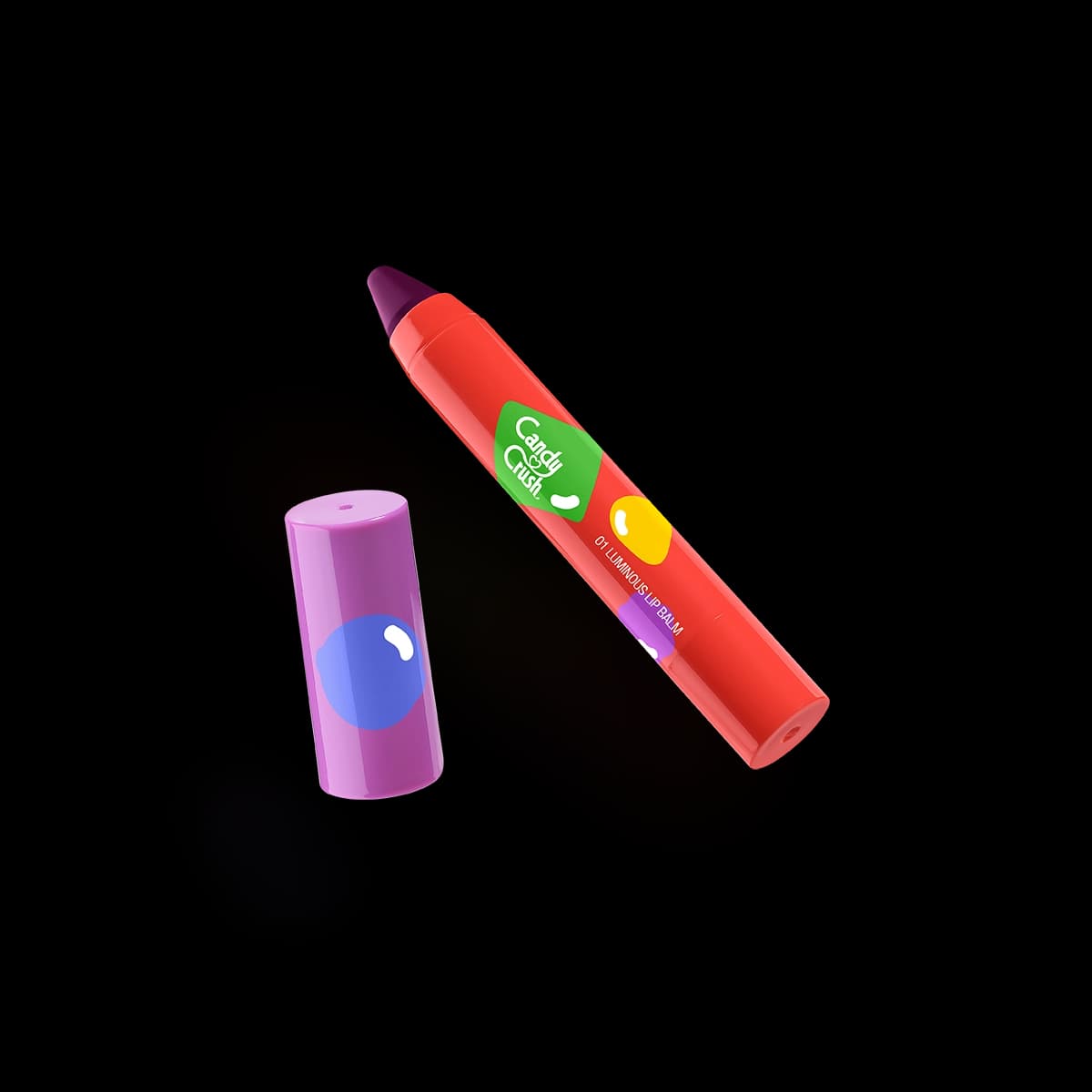 Candy Crush™ Luminous Lip Balm 01