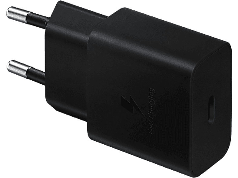 Cargador móvil - Samsung EP-T1510NBEGEU, 15W, De pared, Sin Cable, USB-C, Negro
