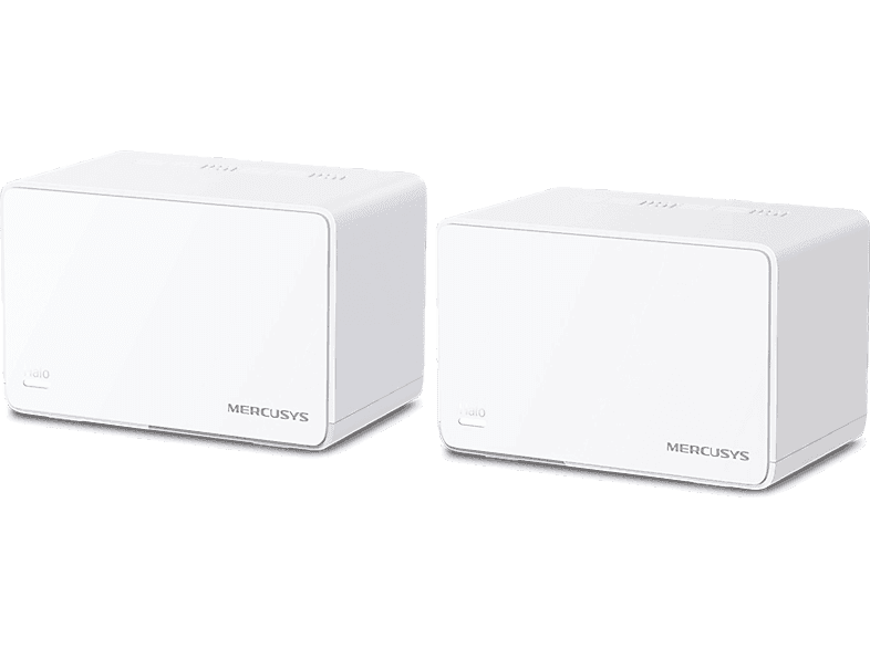 Sistema WiFi Mesh - Mercusys Halo H80X, 3000 Mbps, MU-MIMO, 6, Hasta 460m², 150 Dispositivos, Blanco