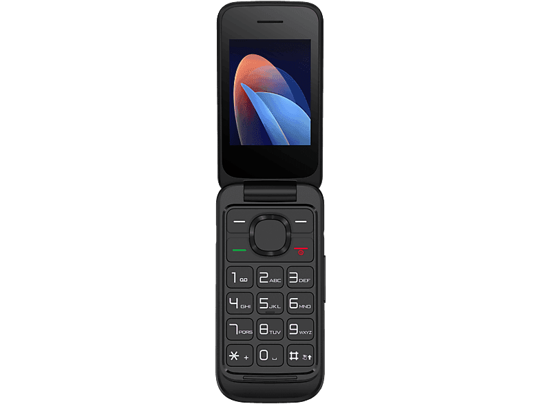 Móvil - TCL OneTouch 5023, Negro, 4 MB, 970 mAh, Nucleus, Bluetooth: 3.0, USB-C, Linterna, 2.4" Pantalla