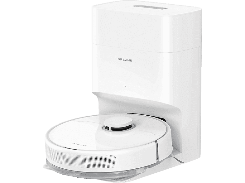 Robot aspirador - Dreame D10 Plus Gen 2, 6000 Pa, 400 ml Depósito de polvo, 150 min Autonomía, Friega , 5200mAh, Blanco
