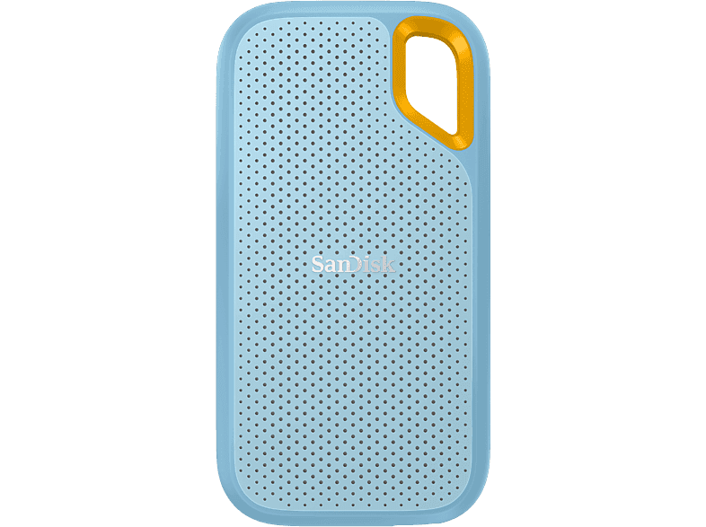 Disco duro SSD externo 2TB - SanDisk Extreme Portable SSD, 2.5", Hasta 1050 MB/s, NVMe, USB 3.2, IP65, Azul