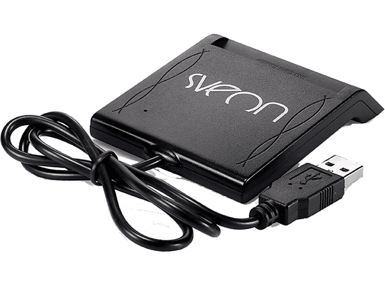 Lector de tarjetas para DNI - Sveon, SCT022M, Negro