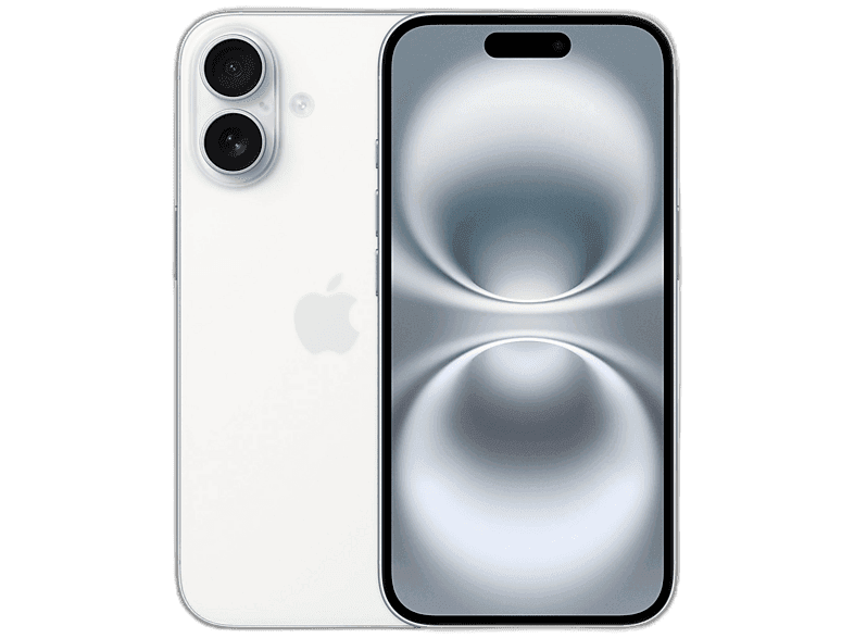 Apple iPhone 16, Blanco, 128 GB, 5G, 6.1 " OLED Super Retina XDR, Chip A18 Bionic, iOS