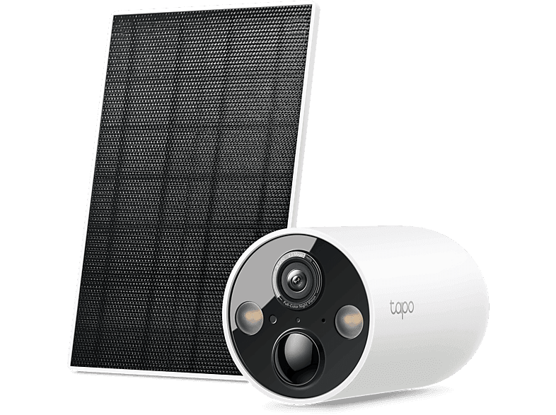 Cámara de Vigilancia IP - TP-Link Tapo C425 Kit, Seguridad WiFi con Batería y Panel Solar, Detección IA Gratuita, 2K QHD, Visión Nocturna Color