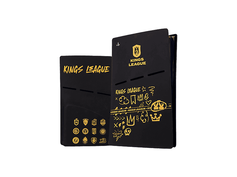 Funda PS5 - FR-TEC Kings League Slim Silicone Cover, Para Slim, Negro