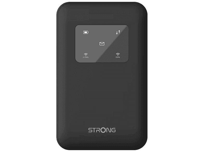 Router - Strong 4G+MIFI900, 300 Mbit/s, MIMO, USB-C, 6h Autonomía, WiFi de Doble Banda, Admite hasta 16 dispositivos, Negro
