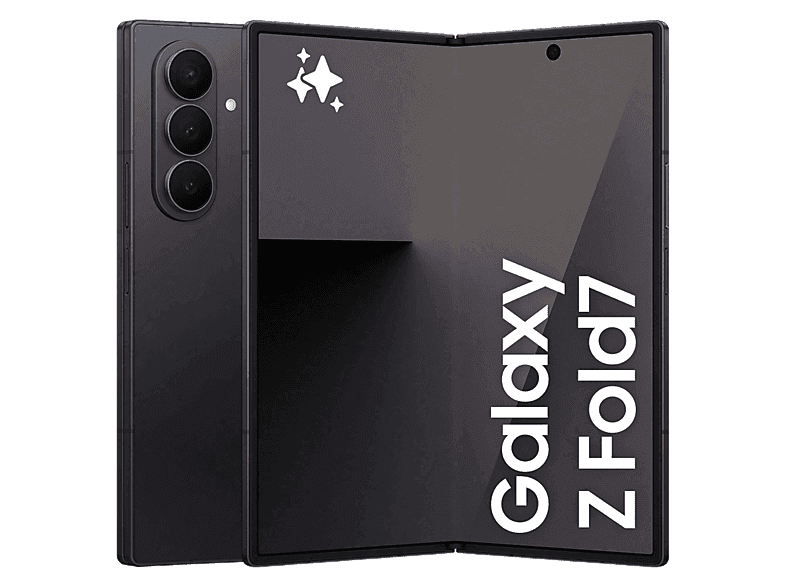 Móvil - Samsung Galaxy Z Fold7, Negro, 256 GB, 12 GB RAM , 8" QXGA+, Snapdragon 8 Elite, 4400 mAh, Android 16