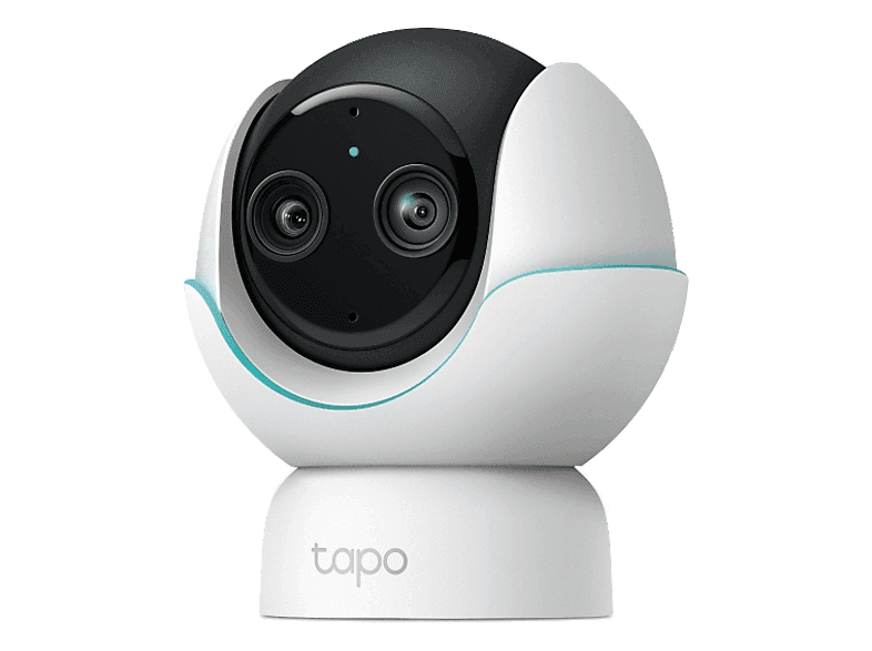 Cámara de vigilancia IP - TP-Link C840, Dual 1920 x 1080 y 2560 1440 píxeles, Interior, Función visión nocturna, Monitor bebé, IA, Blanco