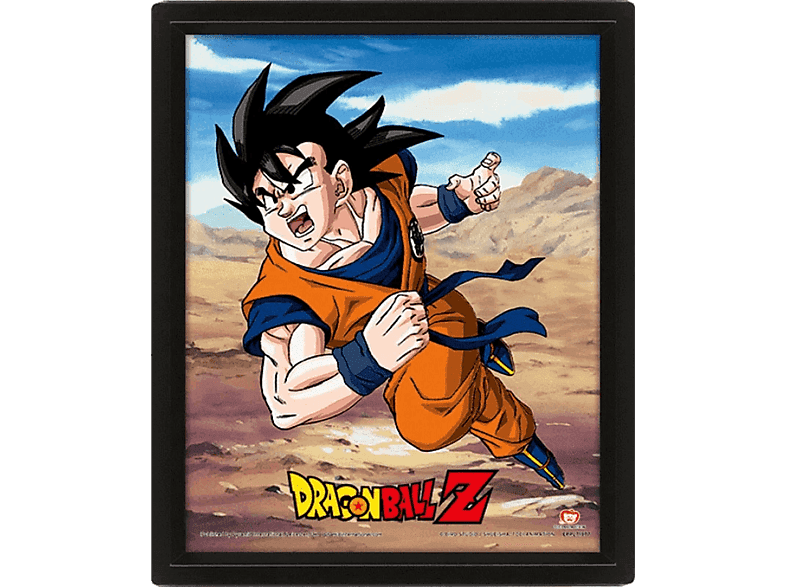 Póster 3D - Sherwood Dragon Ball Rivalry Power, 28.5 cm x 23.5