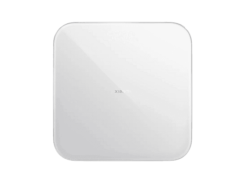Báscula inteligente - Xiaomi Smart Scale S200, 150 kg, Bluetooth, Vidrio templado y Plástico de Ingeniería, Blanco